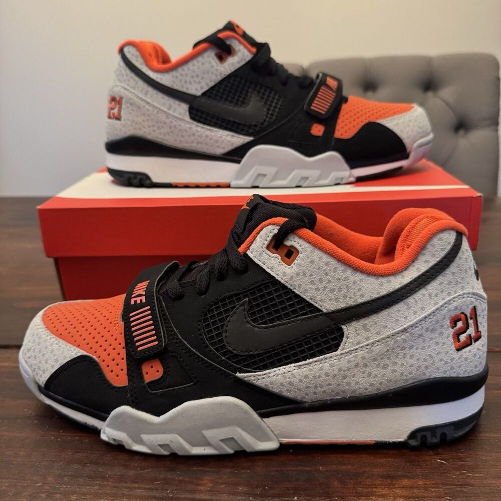 Nike Air Trainer 2 Premium QS Barry Sanders Safari Shoes